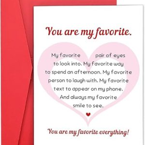 Husband Anniversary Card,I Love You Card for Boyfriend Girlfriend,Valentines Day Card For Him