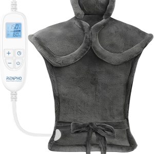 RENPHO Heating Pad for Back Pain Relief, Valentines Day Gifts for Her Him, Birthday Gifts for Women Men Mom
