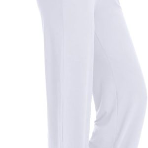 Sarin Mathews Womens Yoga Sweatpants Wide Leg High Waisted Lounge Pajamas Pants Comfy Workout Loose Pants with Pockets