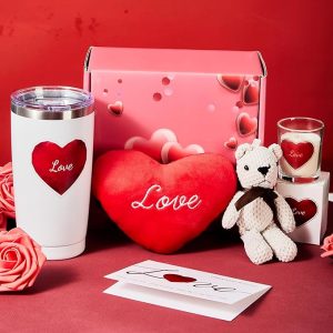 Valentines Day Gift Basket for Her,Valentine Gift Set for Women Gifts Box for Girlfriend Wife Lover Gift