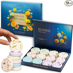 Valentines Day Gifts for Her, Aromatherapy Shower Steamers – 12-Pack Self Care & Spa Gifts for Women, Relaxation & Stress Relief
