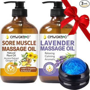 Valentines Day Gifts for Him Her,Gift for Women Men,Massage Oil for Massage Therapy,Lymphatic