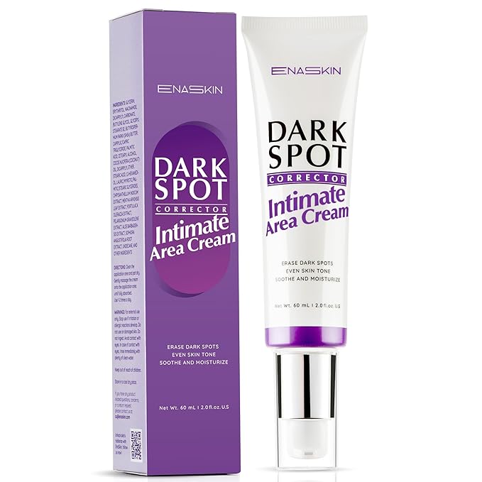 EnaSkin Dark Spot Corrector Cream Dark Spots Remover Cream for Face and Body, Underarm, Inner Thighs, Bikini Area, Elbows, Intimate Parts - 2 Fl Oz EnaSkin Dark Spot Corrector Cream: Dark Spots Remover Cream for Face and Body, Underarm, Inner Thighs, Bikini Area, Elbows, Intimate Parts - 2 Fl Oz