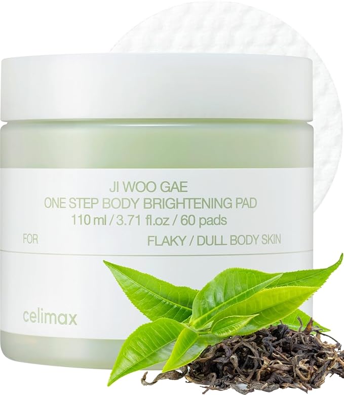 celimax Ji.Woo.Gae ONE STEP Body Brightening Pad Exfoliating Pad for Body, For Armpit Under Arm celimax Ji.Woo.Gae ONE STEP Body Brightening Pad | Exfoliating Pad for Body, For Armpit Under Arm