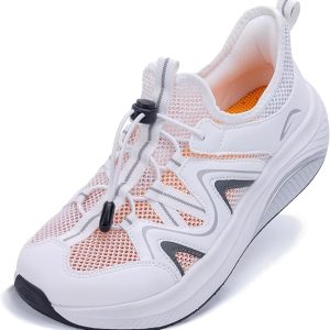 Artlea Wide Toe Box Shoes Women Walking Shoes Arch Support Plantar Fasciitis Orthotic Sneakers Slip On Running Tennis Shoes