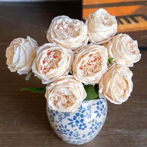 Fake Flowers for Decoration Home Decor Real Touch Artificial Flowers Austin Rose Peony Latex Fake Flower Living Room Decoration