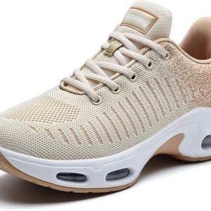 GOOBON Wide Toe Box Running Shoes Women Walking Sneakers Wide Width Tennis Athletic Shoes