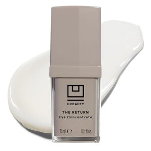 U Beauty The RETURN Eye Concentrate - Anti-Aging Eye Cream with Peptides and Antioxidants for Brighter and Tighter Under Eyes, Reduce Fine Lines, Puffiness & Dark Circles