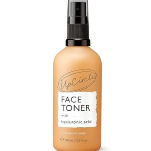 UpCircle Face Toner with Hyaluronic Acid + Salicylic Acid 3.5oz - for Balancing, Plumping + Soothing - Mandarin Fruit Water, Chamomile Extract + Glycerin - Natural, Vegan + Cruelty-Free