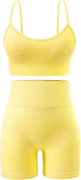 Workout Sets for Women 2 Piece Outfits Gym Shorts Women High Waisted with Adjustable Padded Sports Bra Gym Sets Workout Sets for Women 2 Piece Outfits Gym Shorts Women High Waisted with Adjustable Padded Sports Bra Gym Sets