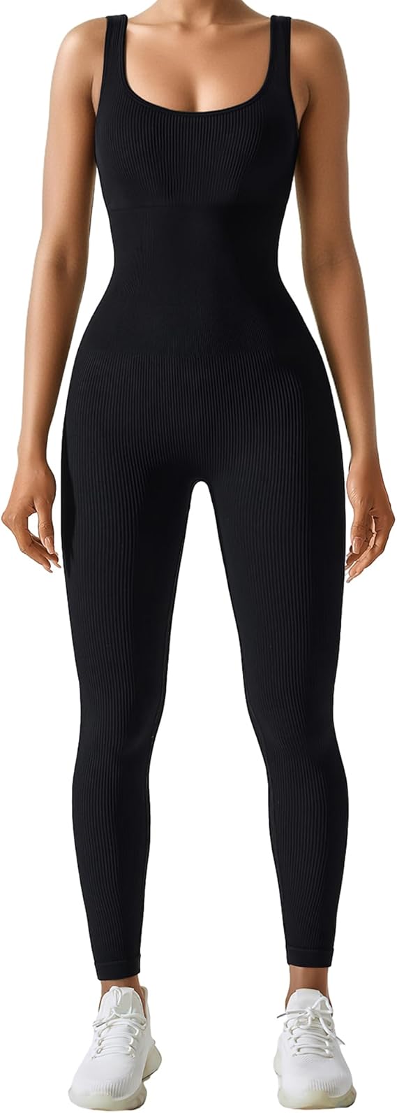 AURUZA Jumpsuit for Women Workout Seamless Jumpsuits Yoga Ribbed One Piece Tank Tops Rompers Sleeveless Exercise Jumpsuits AURUZA Jumpsuit for Women Workout Seamless Jumpsuits Yoga Ribbed One Piece Tank Tops Rompers Sleeveless Exercise Jumpsuits
