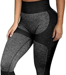 OLCHEE Women’s Workout Sets 2 Piece - Seamless Yoga Leggings and Cross-Strap Sports Bra Gym Outfits Activewear Matching Set