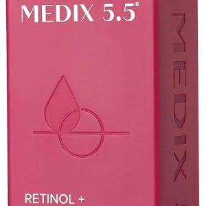 Medix 5.5 Retinol Body Lotion Firming Moisturizer | Crepey Skincare Treatment | Retinol Body Cream | Anti Aging Firming Cream For Women Targets Look Of Crepe Skin, Wrinkles, & Sagging Skin, 15 Fl Oz
