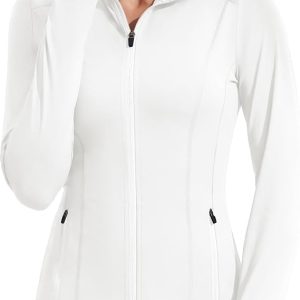 PINSPARK Athletic Jackets Workout Jacket Sports Tops