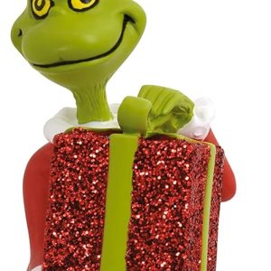 Hallmark Dr. Seuss How The Grinch Stole Christmas! Grinch with Present Christmas Ornament
