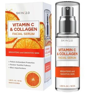 Vitamin C Serum - Dermatologist Tested, Anti-Aging & Dark Spot Remover - Brightening, Clean Beauty, Cruelty-Free, Korean Skincare for Glass Skin, All Skin Types