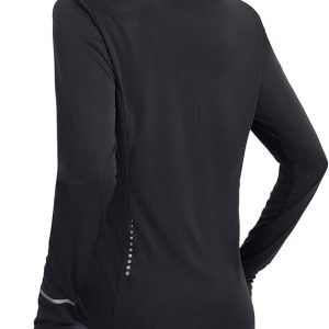 baleaf Women's Lightweight Running Jacket Sun Protection Athletic Full Zip Long Sleeve Shirts UPF 50+ Pockets Cycling