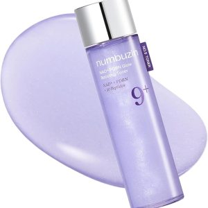 numbuzin No.9 Toner | NAD+ PDRN Glow Boosting Toner | Korean Skincare for Glowing, Firming, Wrinkles, Fine Lines | Salmon PDRN, Peptides | Essence for Aging, Dull Skin