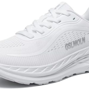 GSLMOLN Women's Non-Slip Lightweight Walking Shoes Breathable Mesh Tennis Gym Sneakers