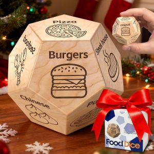 Stocking Stuffers for Men Women Adults Food Dice Christmas Gifts Couples Gifts for Him Her