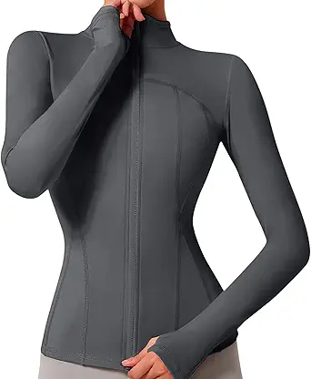 VUTRU Womens Workout Yoga Jacket Lightweight Zip Up Athletic Jacket Lightweight Cropped Jacekt with Pockets VUTRU Womens Workout Yoga Jacket Lightweight Zip Up Athletic Jacket Lightweight Cropped Jacekt with Pockets
