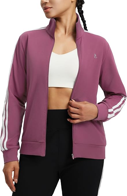 baleaf Women's Fleece Running Jackets Full Zip Warm Sweatshirts Jackets Winter Cold Weather Workout Athletic Sports Leisure baleaf Women's Fleece Running Jackets Full Zip Warm Sweatshirts Jackets Winter Cold Weather Workout Athletic Sports Leisure