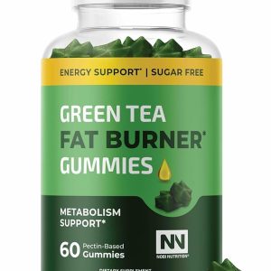 Green Tea Fat Burner Gummies for Weight Loss | Metabolism Boost & Appetite Suppressant with Green Coffee Bean and Garcinia Cambogia