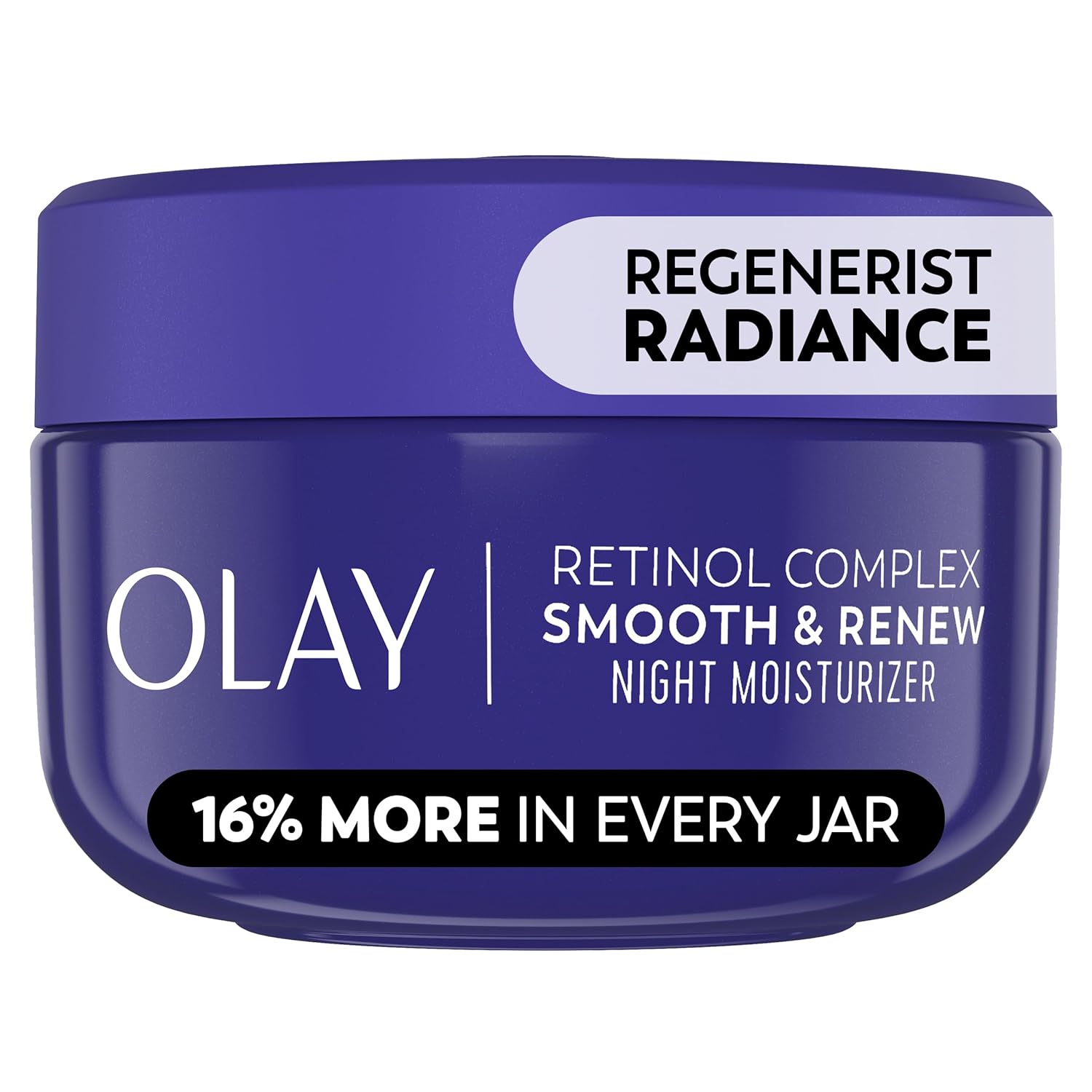Olay Regenerist Radiance Retinol Face Moisturizer Smooth & Renew Cream for Women - Fragrance-Free, Anti-Aging, Anti-Wrinkle, Tightening & Brightening - 2 Oz Olay Regenerist Radiance Retinol Face Moisturizer: Smooth & Renew Cream for Women - Fragrance-Free, Anti-Aging, Anti-Wrinkle, Tightening & Brightening - 2 Oz