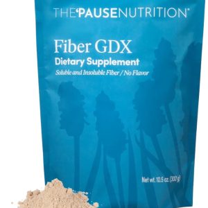 The 'Pause Life Fiber GDX, Gluten Free Chia Seed & Quinoa Blend, Monk Fruit Sweetened, Natural Plant Based Dietary Fiber, Energy and Digestive Support, Unflavored, 1 Pac