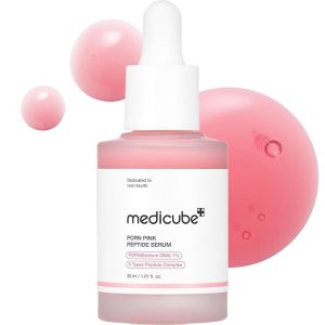 medicube Salmon DNA PDRN Pink Peptide Serum, Pink glow serum, Peptide, Niacinamide, Hydrating & Moisturizing & Firming, Uneven Skin Tone, Korean Skincare
