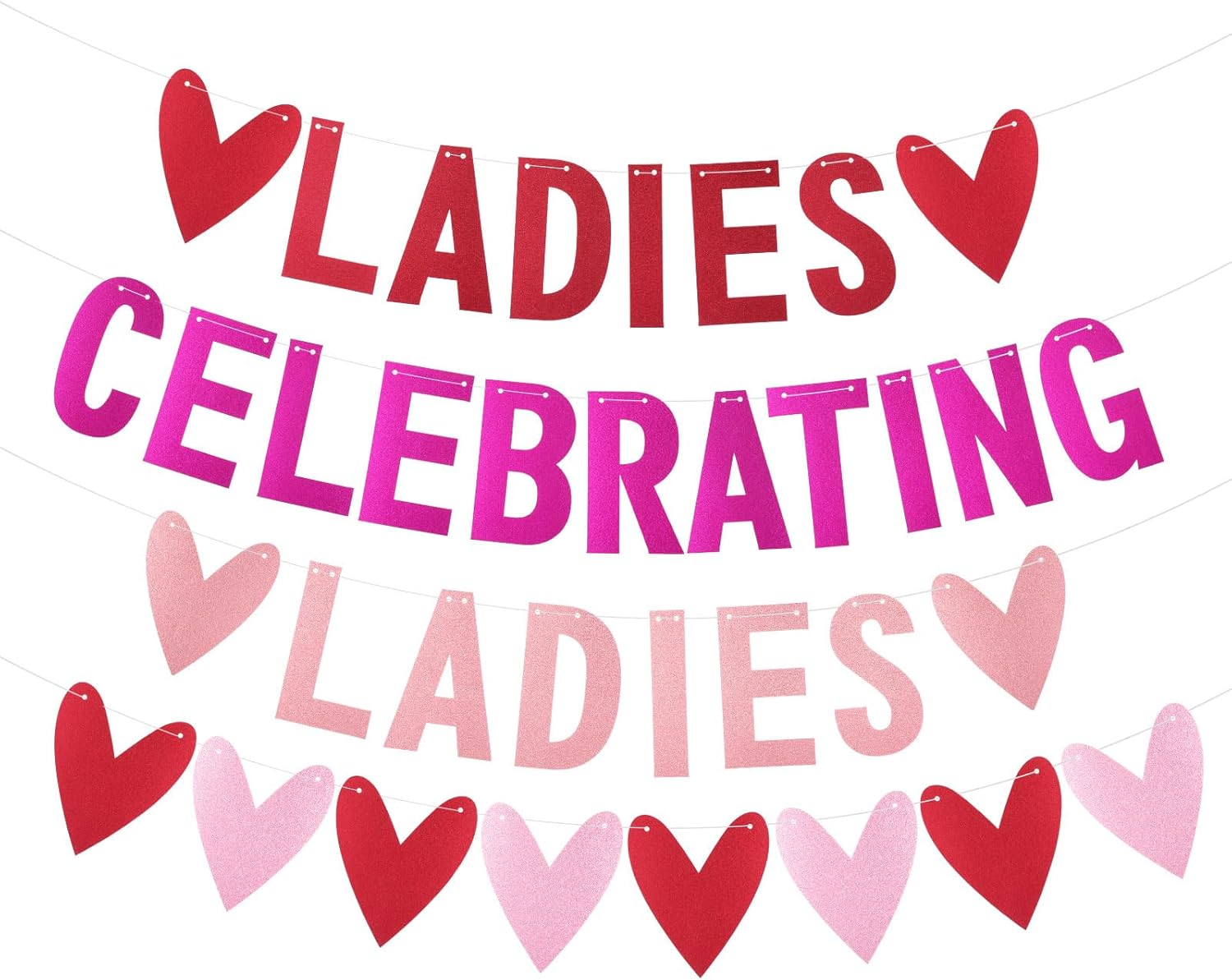 Epakh 4 Pcs International Womens Day Decorations Women's History Month Party Decorations Ladies Celebrating Ladies Banner Feminist Party Bunting Decor Supplies for Home