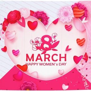 International Women's Day Banner Flag Background for Holiday Party Supplies Home Decoration 47x71in