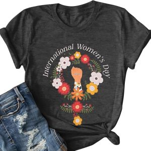 International Womens Day Shirt Womens History Month Shirts Celebrate Women Tee Inspire Inclusion for Women T-Shirt