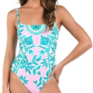 La Blanca Women's One Piece Swimsuit Lingerie Tummy Control Bathing Suit