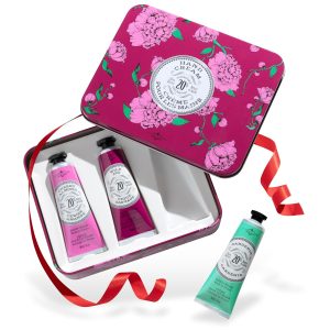 La Chatelaine Hand Cream Gift Set for Women, Hand Lotion for dry cracked hands, Travel Size, Natural Hand Cream Made in France with Organic Shea Butter