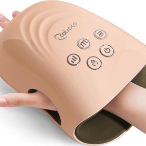 cotsoco Hand Massager - 3Massage Sizes, Cordless Hand Massager with Heat & Compression for Arthritis and Carpal Tunnel, International Women’s Day