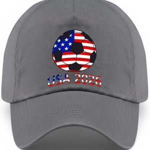 World Cup Soccer Hat 2026 - Adjustable Baseball Cap Merchandise Gifts Accessories Decorations