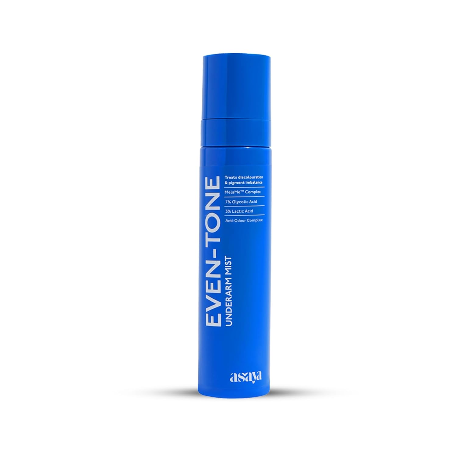 Asaya Even Tone Mist for Dark Underarms 7% Glycolic Acid With 3% Lactic Acid & MelaMe™ Spray For Underarm Pigmentation Removal Asaya Even Tone Mist for Dark Underarms | 7% Glycolic Acid With 3% Lactic Acid & MelaMe™ | Spray For Underarm Pigmentation Removal