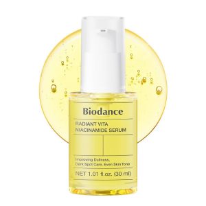 BIODANCE Radiant Vita Niacinamide Serum, for Even Tone Dark Spot Care with Vitamin C, Hydrating for Sensitive Skin