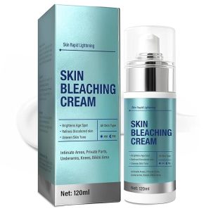 Skin Bleaching Cream, Intimate Areas, Underarms, Knees, Elbows, Inner Thighs and Bikini Areas, Daily Skin Care for Women