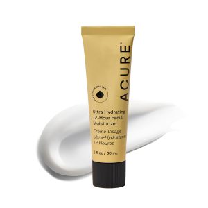 Acure Ultra Hydrating 12 Hour Facial Cream - Intense Face Moisturizer for Women & Men, Hydrating Lotion to Tone & Replenish Dry Skin