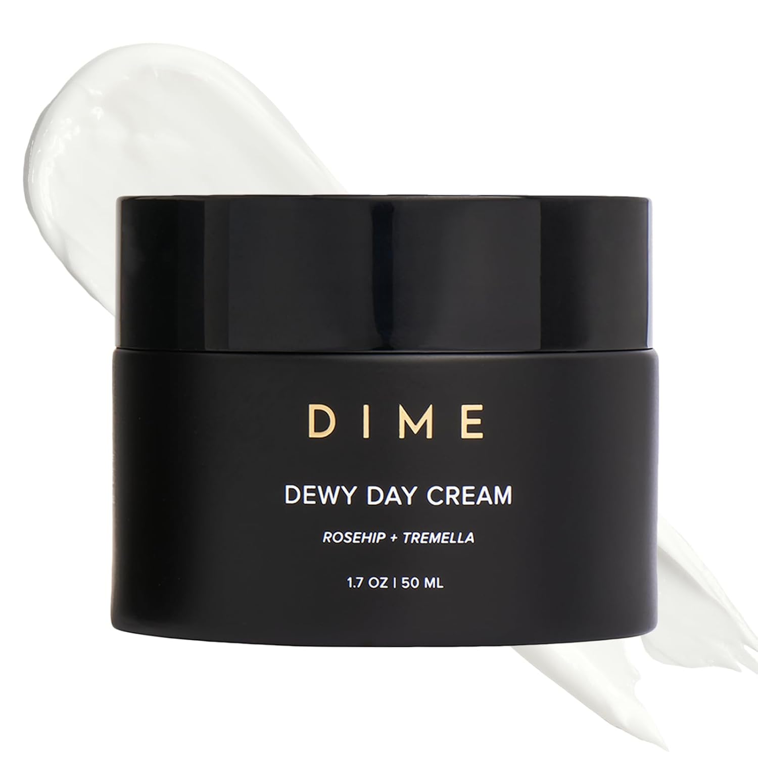 DIME Beauty Dewy Day Cream - Anti-Aging Hydrating Face Moisturizer with Rosehip Oil, Ceramides and Snow Mushroom for Dry and Combination Skin DIME Beauty Dewy Day Cream - Anti-Aging Hydrating Face Moisturizer with Rosehip Oil, Ceramides and Snow Mushroom for Dry and Combination Skin