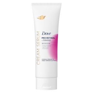 Dove Cream Serum Pro-Retinol + Firming for Elasticity and Firmness, with Collagen Peptides, Niacinamide and Antioxidants Lotion