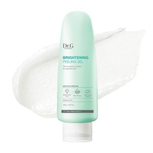 Dr. G Brightening Peeling Gel - Korean Skincare for Glowy Skin - Aqua Gommage Facial Exfoliator - Hyaluronic Acid, Ceramides, Vitamin C - Smooth Skin Texture, Low Irritation - Bulk Items