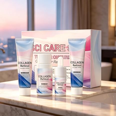 Facial Skin Care Sets & kits Travel Mini Skincare Set, Collagen & Retinol Facial Skin Care Set with Anti-Aging Serum, Face Wash, Toner & Moisturizer Cream Facial Skin Care Sets & kits Travel Mini Skincare Set, Collagen & Retinol Facial Skin Care Set with Anti-Aging Serum, Face Wash, Toner & Moisturizer Cream