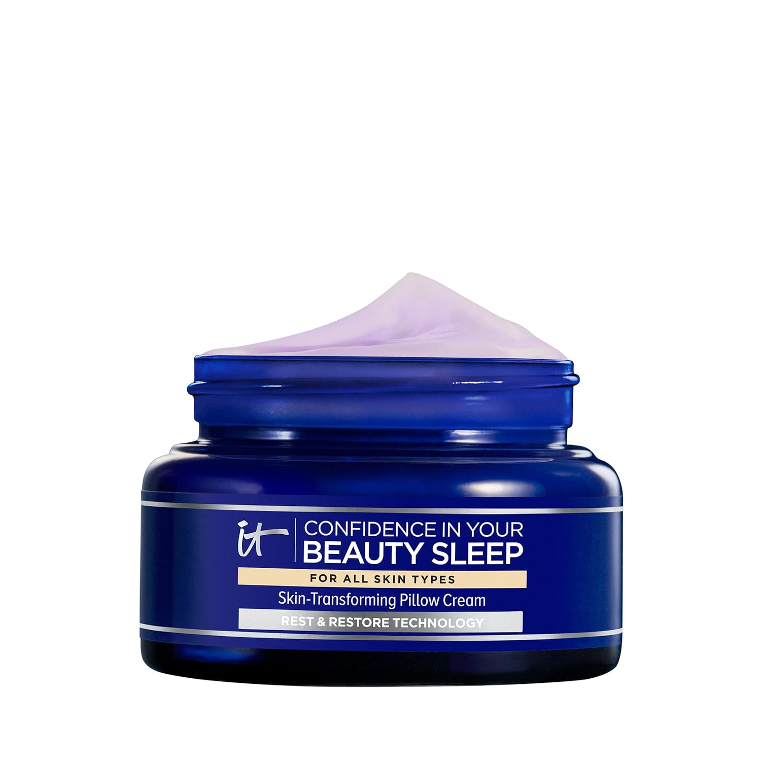 IT Cosmetics Confidence in Your Beauty Sleep Night Cream - Anti-Aging Face Moisturizer, Ceramides & Hyaluronic Acid, Visibly Improves Fine Lines IT Cosmetics Confidence in Your Beauty Sleep Night Cream - Anti-Aging Face Moisturizer, Ceramides & Hyaluronic Acid, Visibly Improves Fine Lines