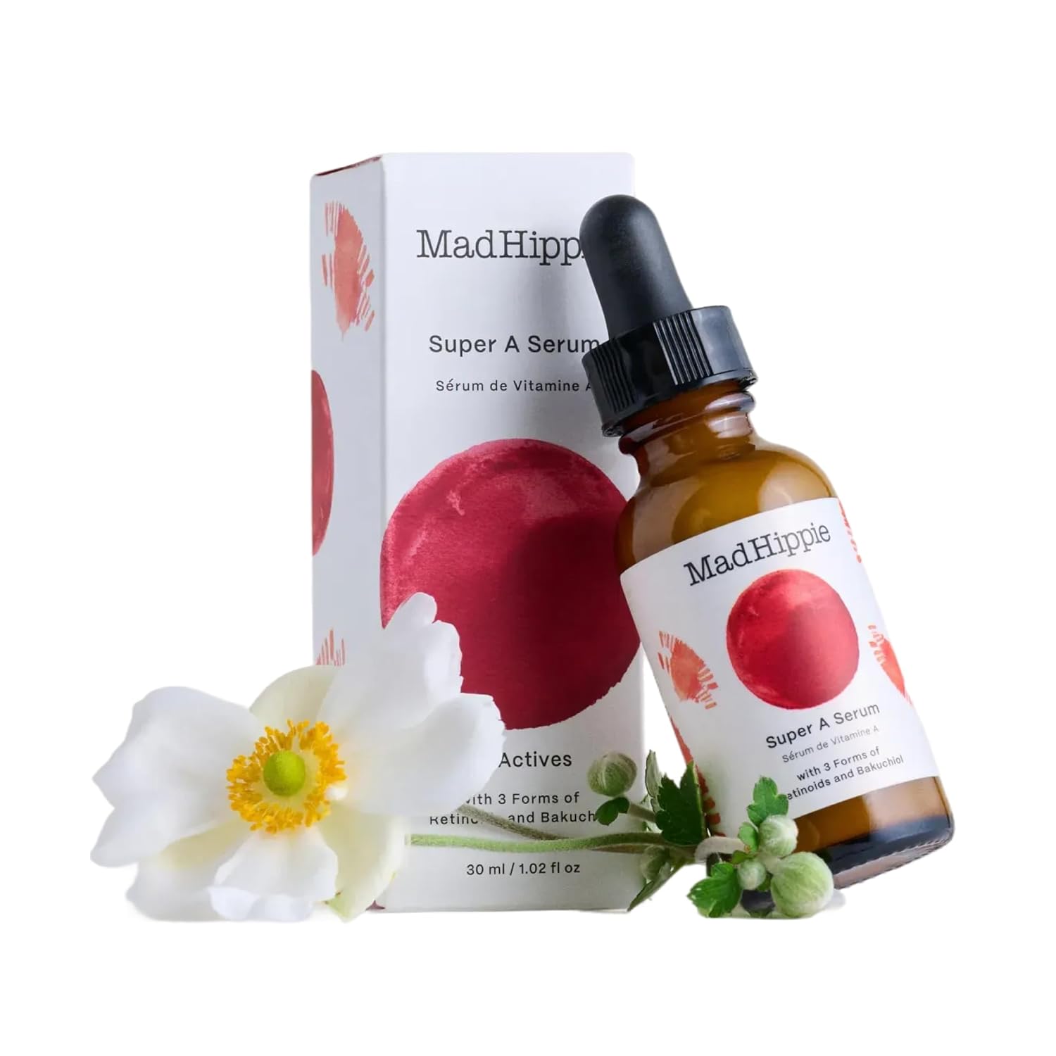 Mad Hippie Super A Retinol Serum for Face – Potent Skin Repair & Anti-Aging Serum with 3 Retinoids, Bakuchiol + Hydrating Hyaluronic Acid Mad Hippie Super A Retinol Serum for Face – Potent Skin Repair & Anti-Aging Serum with 3 Retinoids, Bakuchiol + Hydrating Hyaluronic Acid