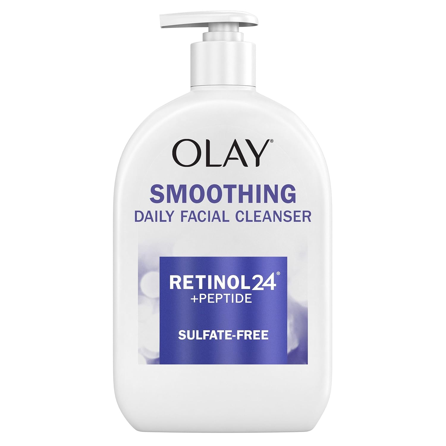 Olay Face Wash Daily Facial Cleanser with Retinol, Peptides and Glycerin, Smoothing and Hydrating Anti Aging Face Wash Olay Face Wash Daily Facial Cleanser with Retinol, Peptides and Glycerin, Smoothing and Hydrating Anti Aging Face Wash