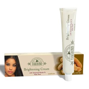 Organic Extract of Tamarind, Skin Brightening Cream - 1.7 fl oz / 50 ml - Dark Spot Cream for Hands, Knuckles, Body, Face, Underarm, Intimate Areas