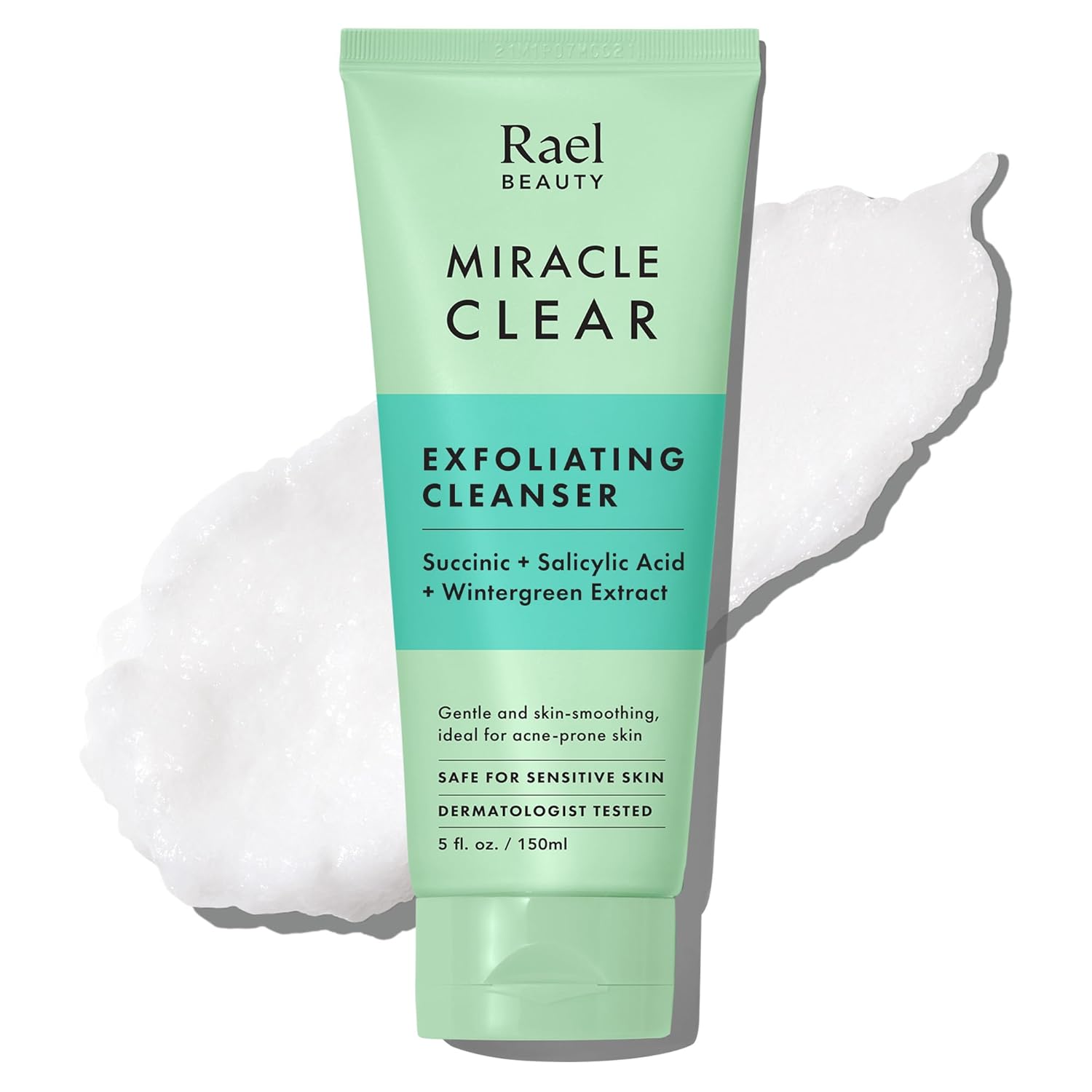 Rael Miracle Clear Facial Cleanser – Makeup Remover, Daily Face Wash, Gentle Deep Pore Cleansing Korean Skin Care for Oily & Combination Skin Rael Miracle Clear Facial Cleanser – Makeup Remover, Daily Face Wash, Gentle Deep Pore Cleansing Korean Skin Care for Oily & Combination Skin